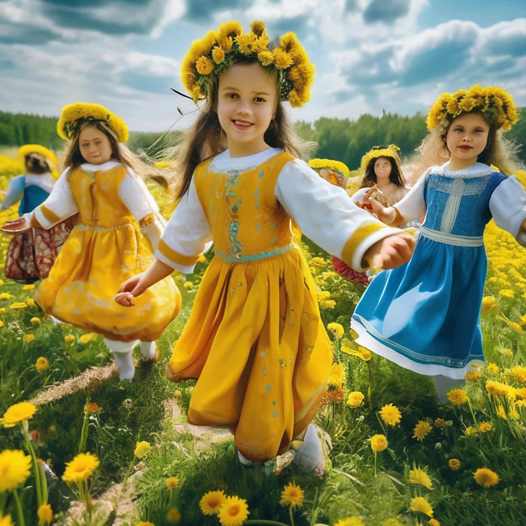 Танец На лужочке